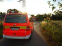 Person ertrunken Baggerloch Koeln Porz Gremberghoven Schwarzer Weg P002